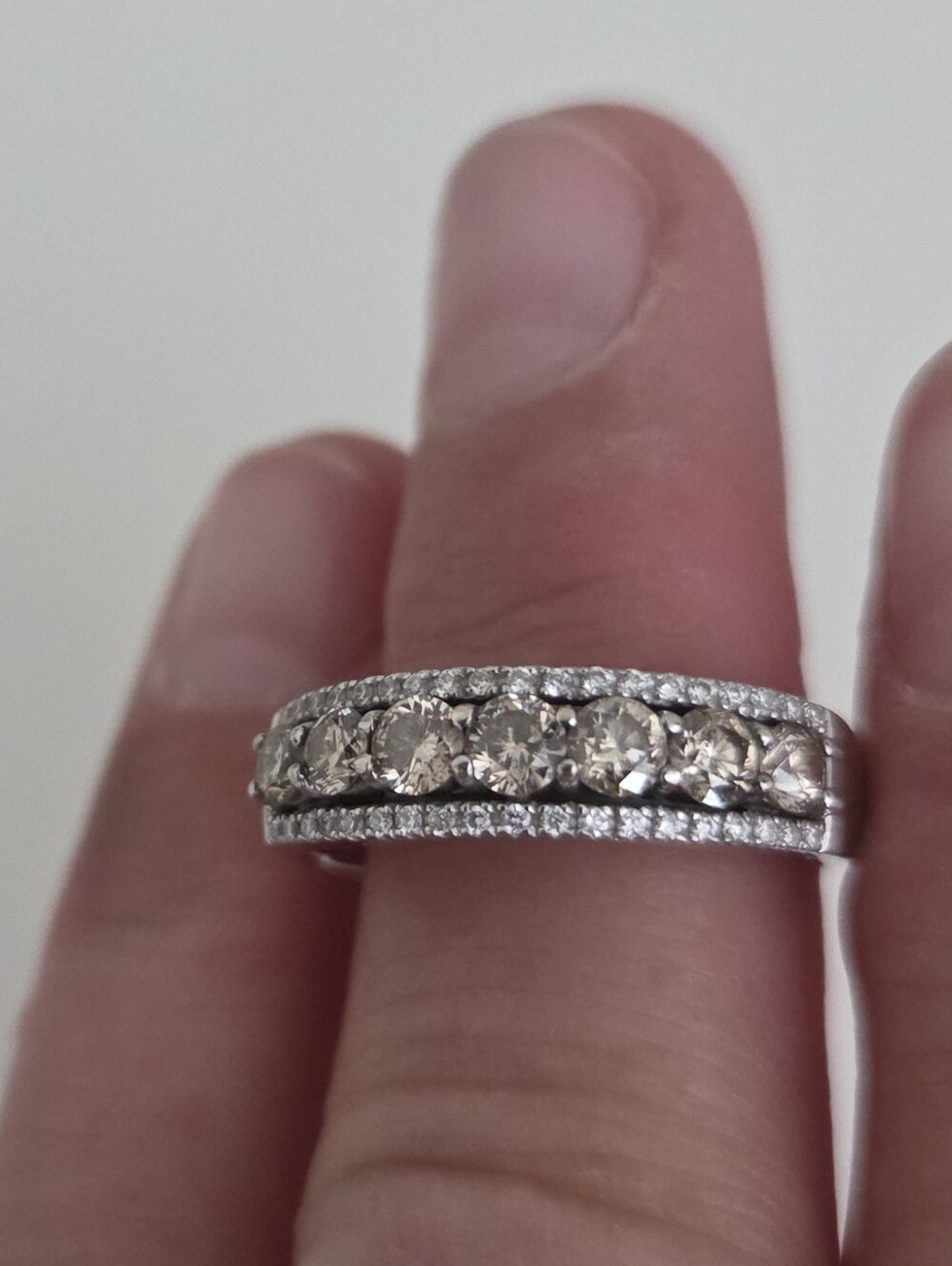 Le Vian 14 K Chocolate More Yellowish And DIAMOND RING